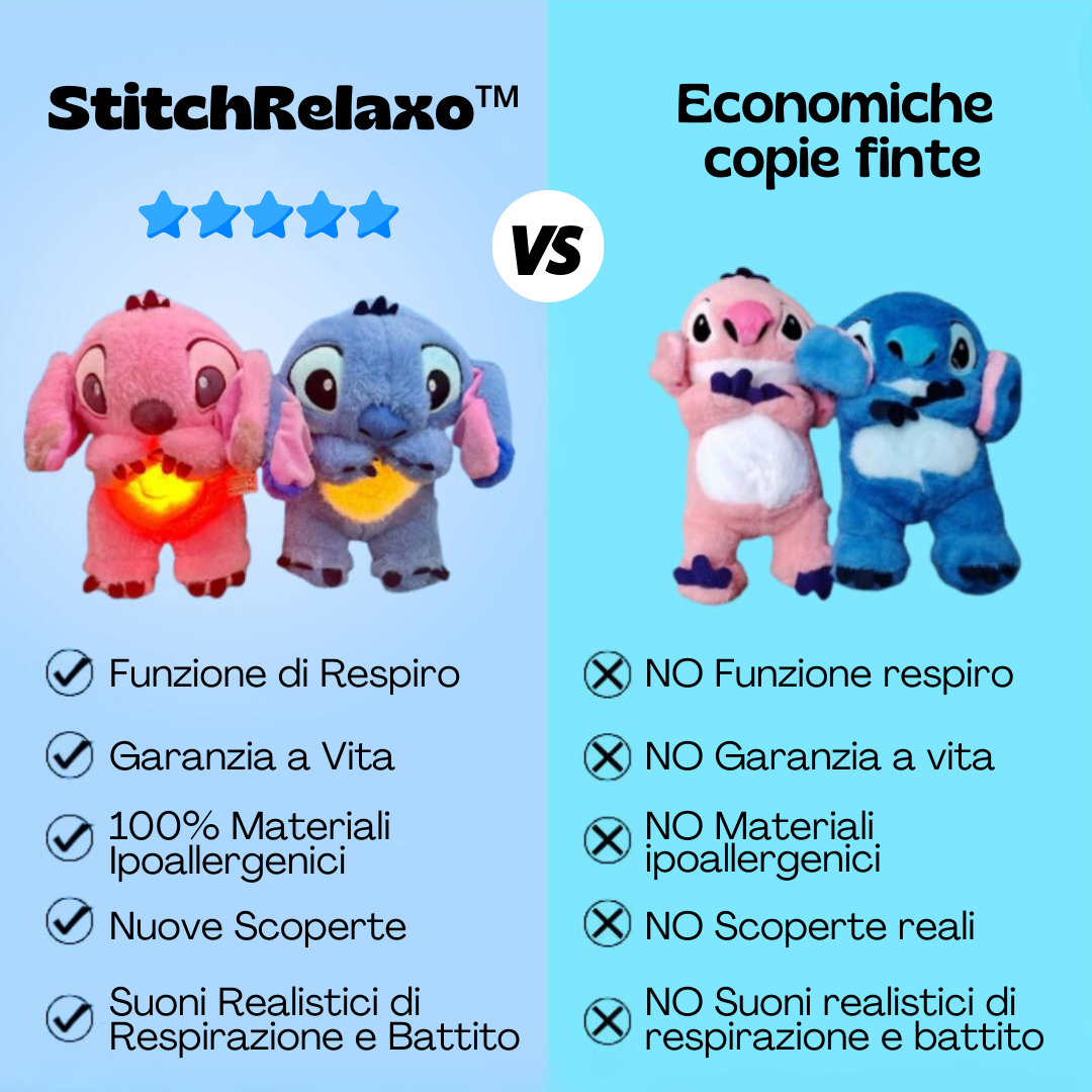 StitchRelaxo™ - Abbraccio dolce di Stitch